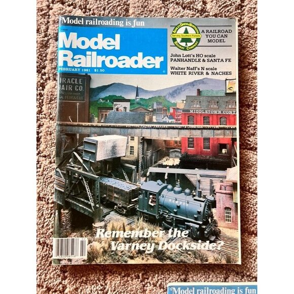Vintage Model Railroader Magazines Lot of 6 Issues  JAN FEB MAR APR AUG DEC 1981 - Picture 4 of 13